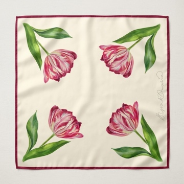 Scarf "Legendary Tulips" 